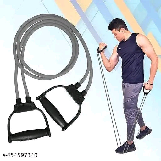 Home Gym Combo | Push-Up Board, Double Toning Tube & Adjustable hand Grip | Easy Workout Tools | 64+ Full-Body Exercises | Lightweight & Easy to Carry Gym Equipment (Multicolor)